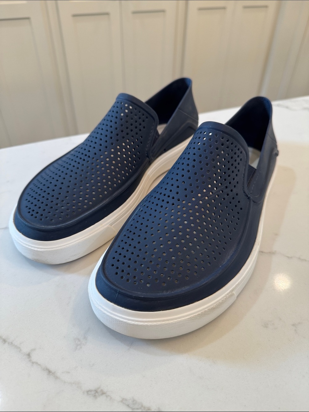 Crocs Men's Blue Citilane Roka Slip-Ons